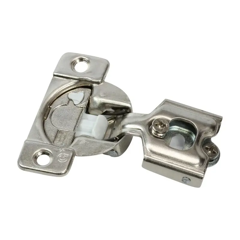 1/2 in. (35 mm) Overlay 108-Degree Soft Close Face Frame Cabinet Hinge (50-Pack)Satin Nickel / 5.5 / 50