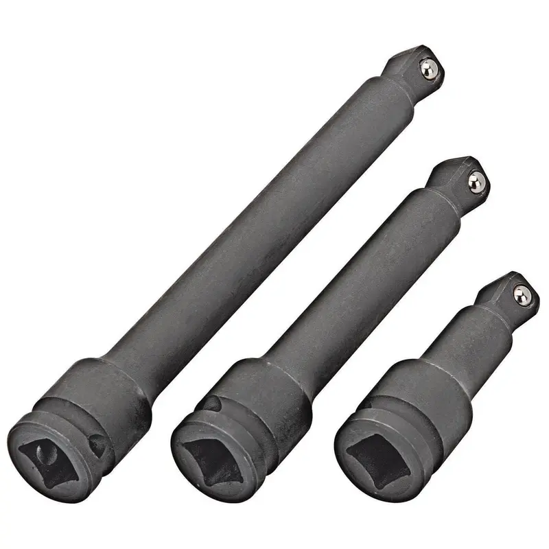 1/2 in. Drive Impact Wobble Socket Extension Set, 3 Pc.