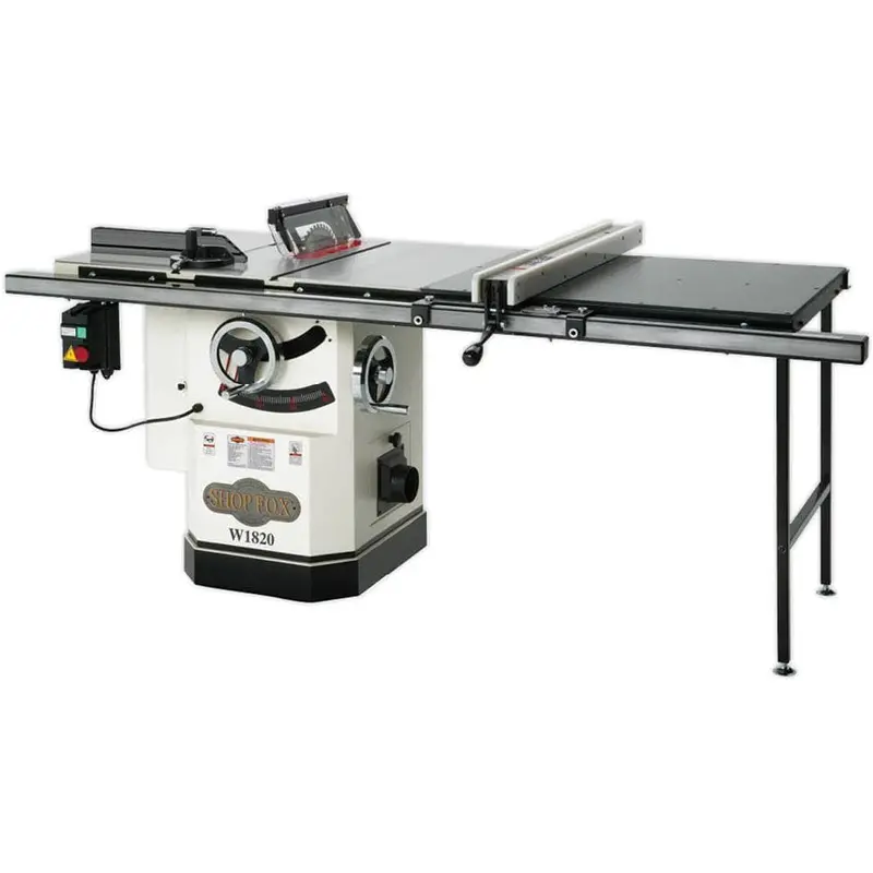 10 in. 3 HP Cabinet Table Saw with Riving Knife and Long Rails507 / each