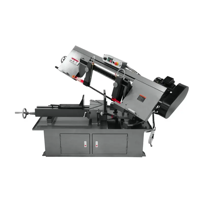 10 in. x 18 in. Metalworking Horizonal Dual Mitering Bandsaw, 1 HP, 230-Volt, 1Ph1034 / each