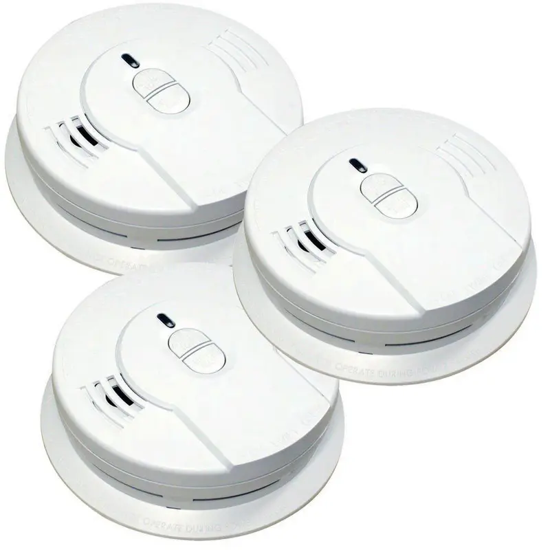 10-Year Worry Free Sealed Battery Smoke Detector with Ionization Sensor (3-Pack)2.0 / 4