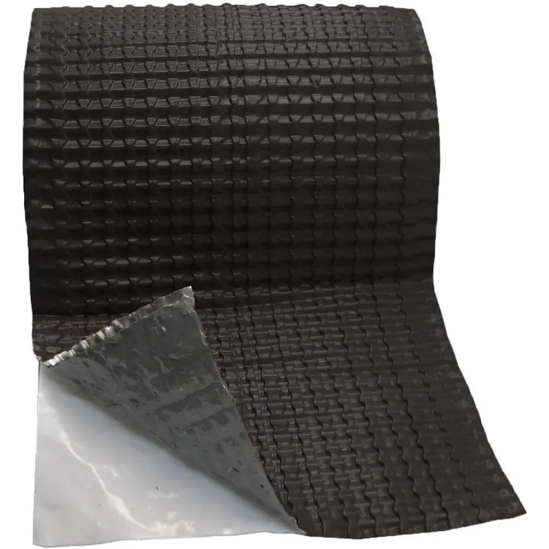 11.8 in. x 196.85 in. 3D Black Chimney Flashing10 / box
