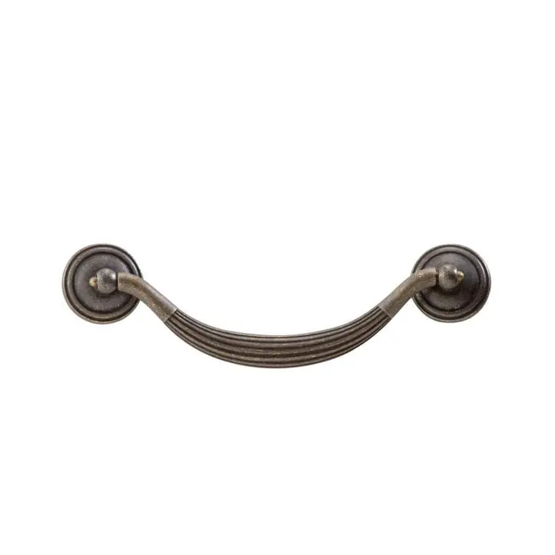 128 mm Center-to-Center Windover Antique Furniture Bail Pull3 in. / Brown Windsor Antique / .4