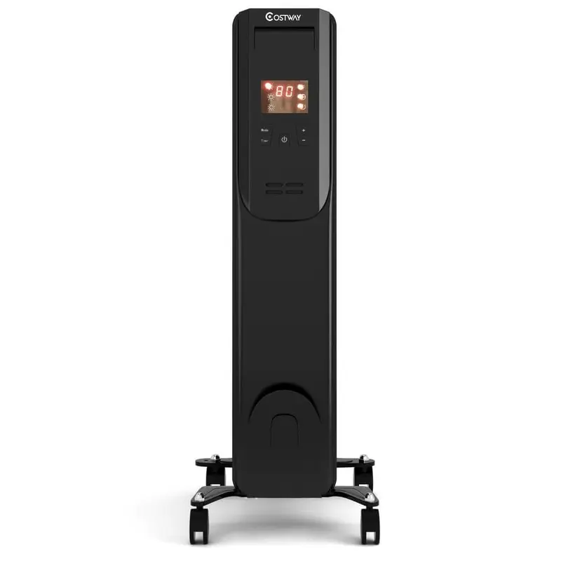 1500-Watt 12-Hour Timer LED Remote Control Room Office Portable Electric Space Heater20 / each