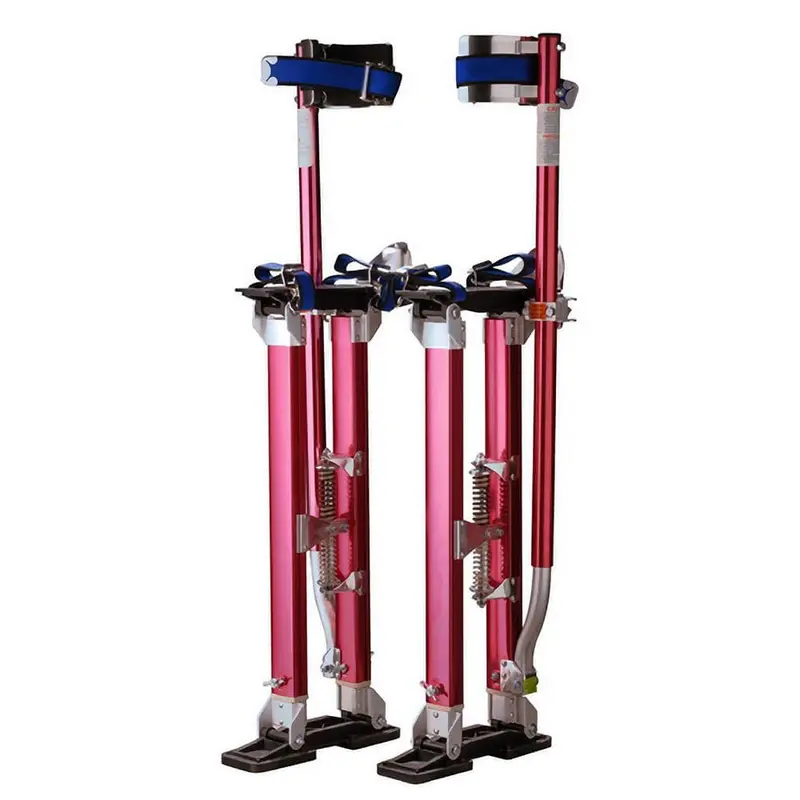 18 in. to 30 in. Adjustable Height Red Drywall, Painting, Work Stilts16.67 / each