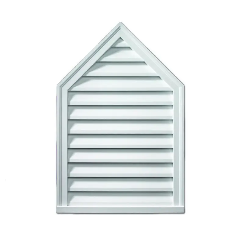 18 in. x 24 in. Steeple Polyurethane Weather Resistant Gable Louver Vent3 / Steeple