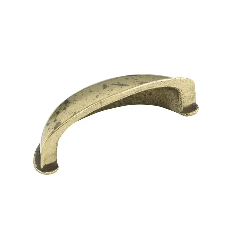 2-1/2 in. (64 mm) Center-to-Center Oxidized Brass Traditional Cup Pull2 1/2 in. / Oxidized Brass / 0.1