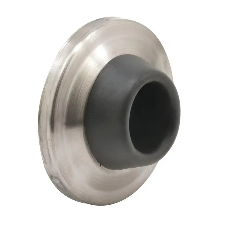 2-1/2 in. Brushed Stainless, Wall Door Stop0.17 / each