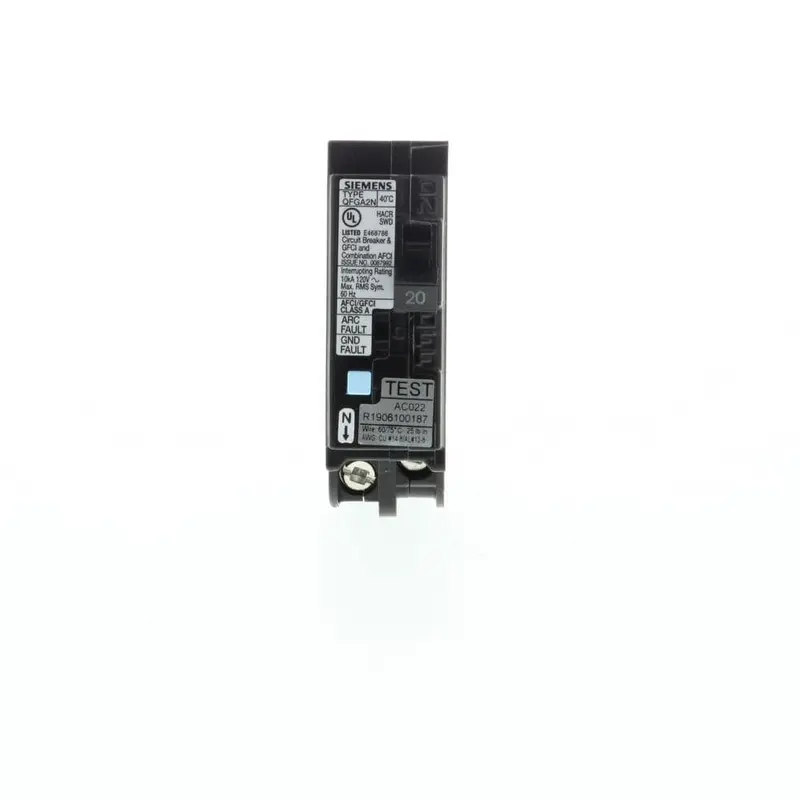20 Amp 1-Pole Dual Function (CAFCI/GFCI) Plug-On Neutral Circuit Breaker0.55 / each