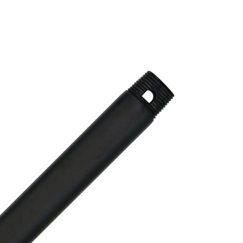 24 in. Black Extension Downrod for 11 ft. CeilingsBlack