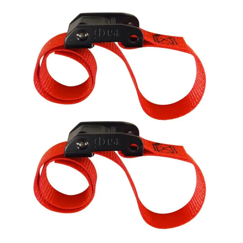 3 ft. x 1 in. Cam with Cinch Strap in Red (2-Pack)