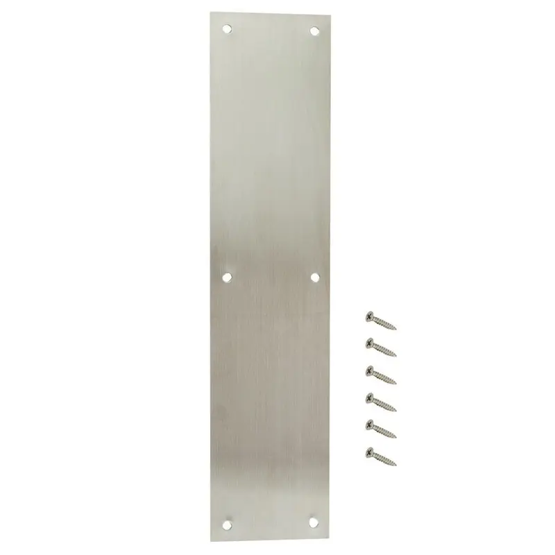 3-1/2 in. x 15 in. Stainless Steel Push Plate