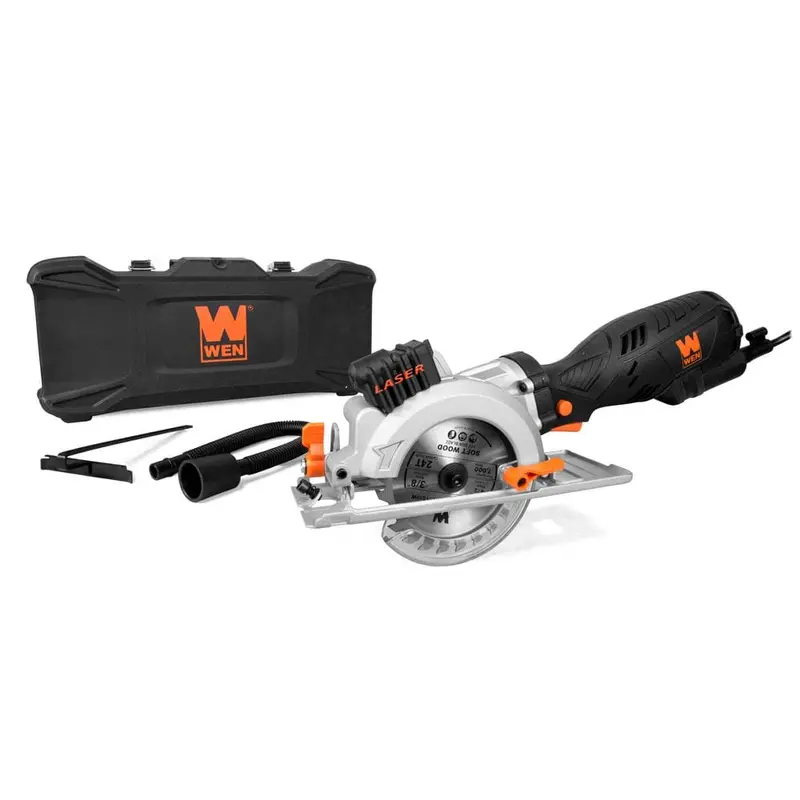 5 Amp 4-1/2 in. Beveling Compact Circular Saw with Laser and Carrying Case5.8 / each