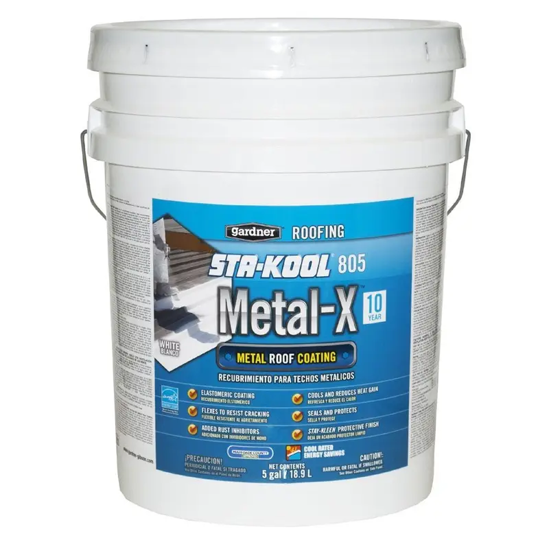 5-Gal. Sta-Kool 805 Metal-X Metal Roof Coating60 / each