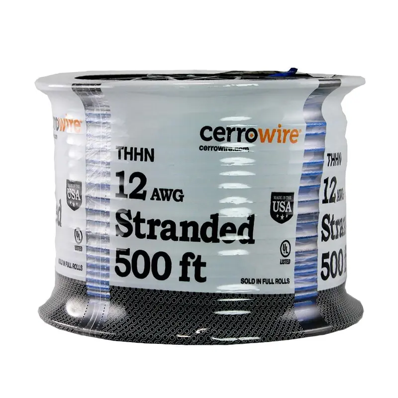 500 ft. 12/1 Blue Stranded THHN Wire62.50 / Pink / 2500