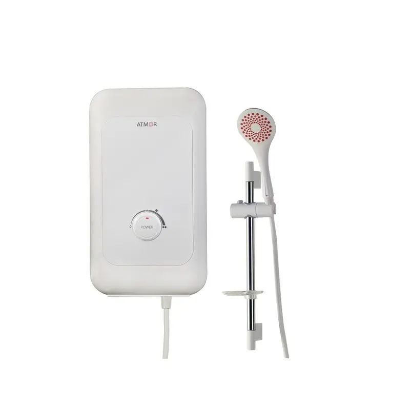 6,000-Watt Electric Tankless Water Heater Shower System (Incl. Water Heater, Hose, Handheld, Rise Bar, Soap Dish)0.92 gal (US)/min / 4.41 / 1
