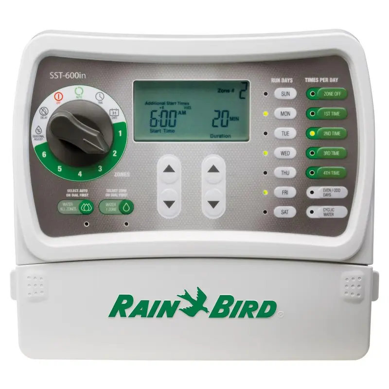 6-Station Indoor Simple-To-Set Irrigation Timer2.1 / 4