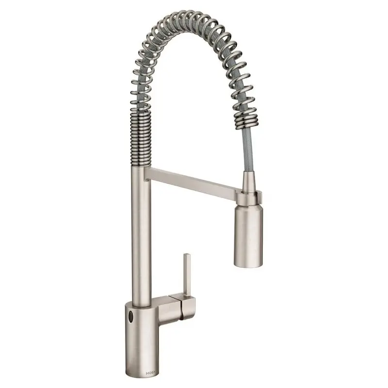 Align Touchless Single-Handle Pull-Down Sprayer Kitchen Faucet with MotionSense Wave and Spring in Spot Resist Stainless9.600 / Touchless