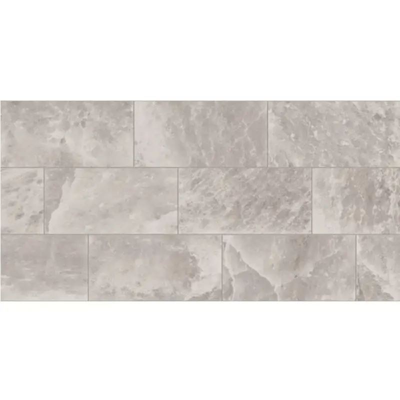allen   roth Danish Limestone Gray 12-in x 24-in Matte Porcelain Stone Look Floor and Wall Tile1.94-sq. ft/ Piece