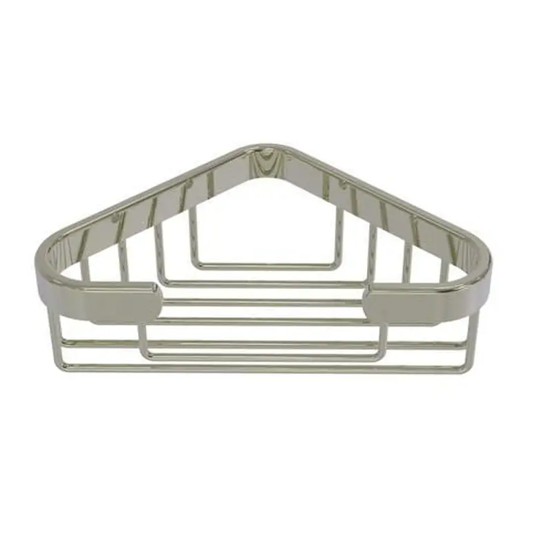 Allied Brass Corner Soap Basket in Polished Nickel