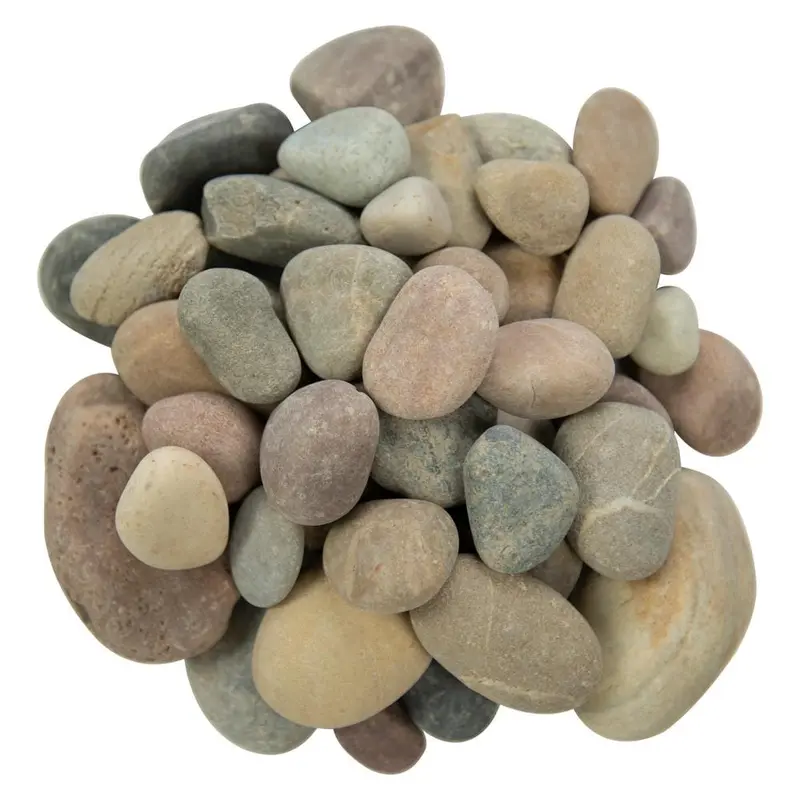 Amazon Multi 0.5 cu. ft . 0.25 to 1.25 in. Pebbles. 40 lb. Bag (55 Bags / Pallet)Multi-Colored / 0.02 / 40
