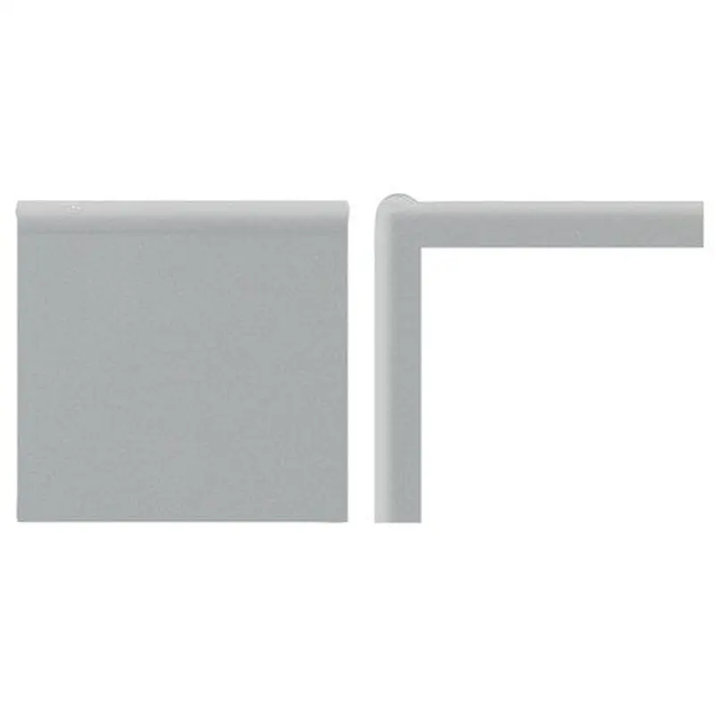 American Olean Matte Light Smoke Ceramic Mud Cap Tile (2-in x 6-in)