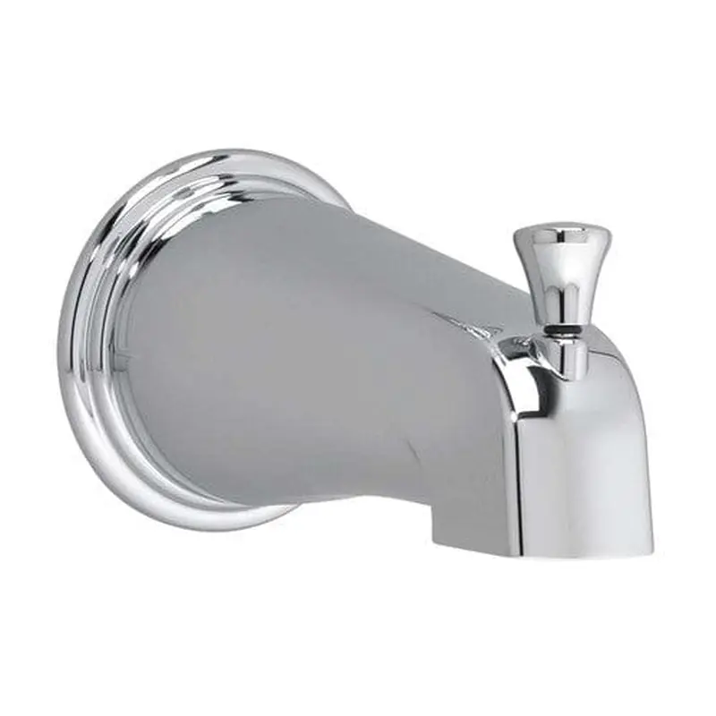 American Standard Polished Chrome Bathtub Spout with DiverterPolished chrome