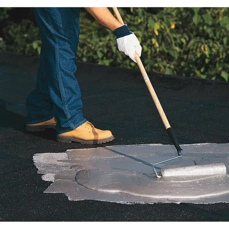 APOC Silver Guard-F 0.9-Gallon Aluminum Reflective Roof Coating (1-Year Limited Warranty)