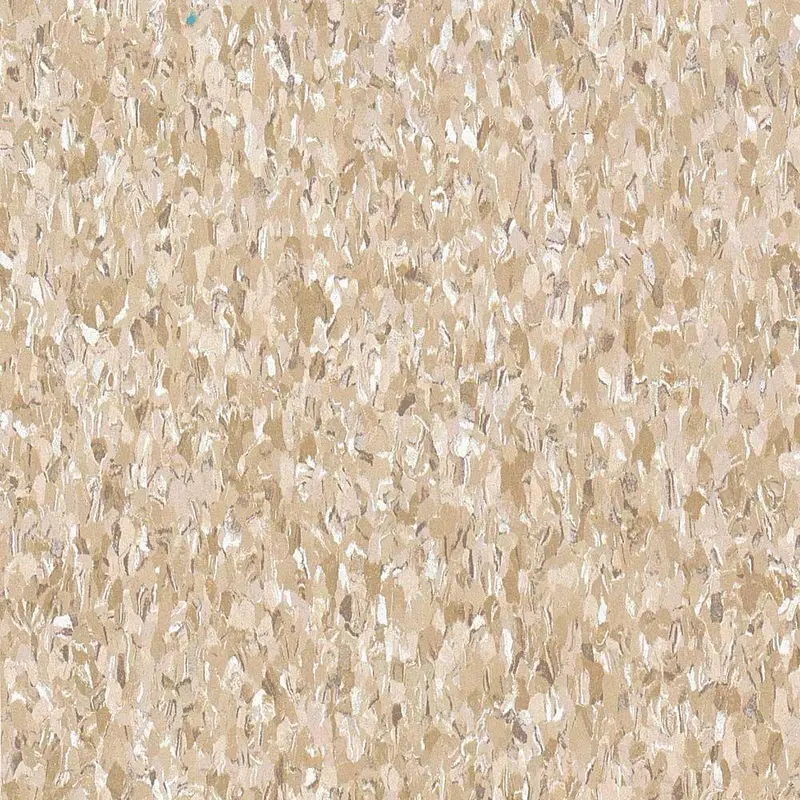 Armstrong Imperial Texture VCT 12 in. x 12 in. Cottage Tan Standard Excelon Commercial Vinyl Tile (45 sq. ft. / case)Pearl White / Case//sq. ft.