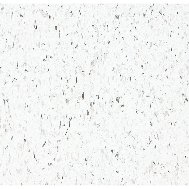 Armstrong Flooring Imperial Texture VCT Classic White 125-mil x 12-in W x 12-in L Commercial Vinyl Tile Flooring (45-sq ft/ Carton)Classic White / sq. ft.//case