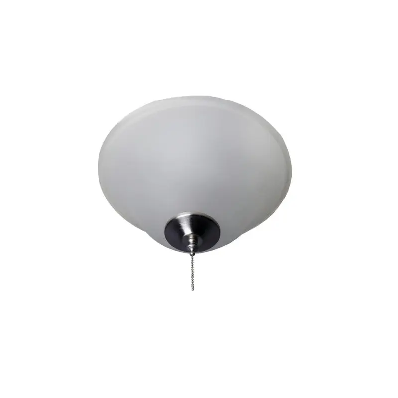 Basic-Max 3-Light Satin Nickel Ceiling Fan Bowl Light KitSatin Nickel