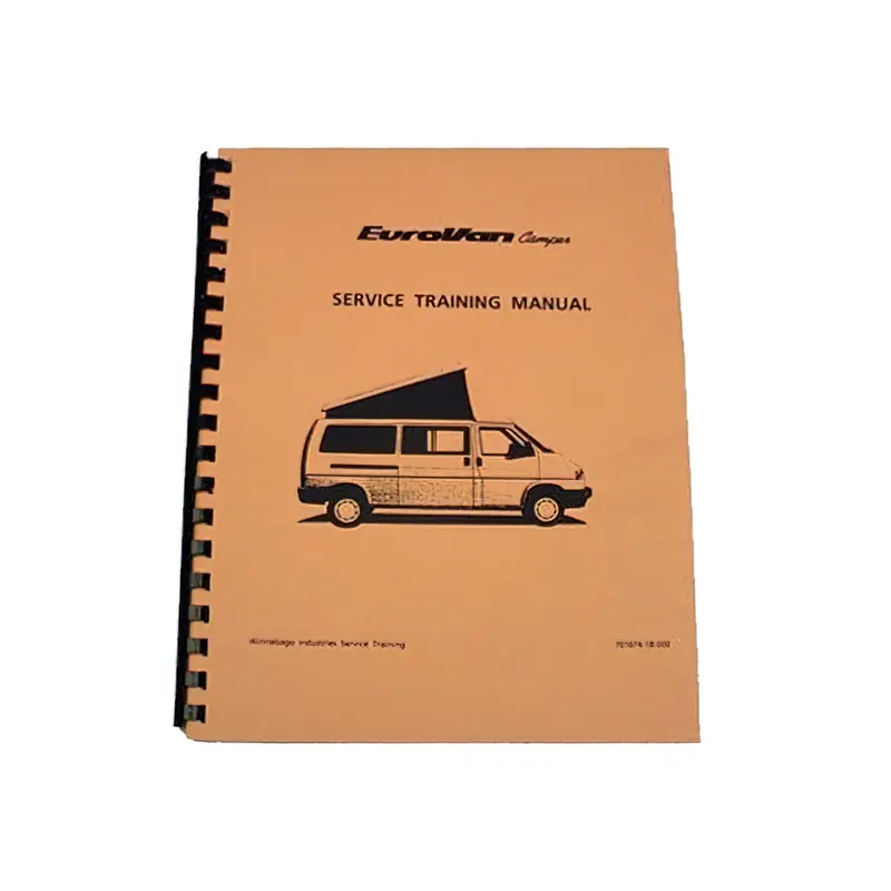 Eurovan Winnebago Service Training Manual