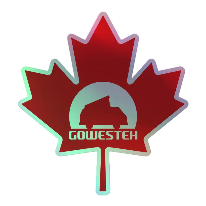 GoWesteh Canada Holographic Sticker33