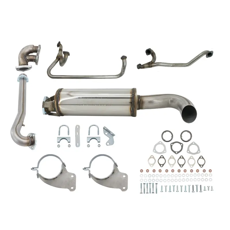 Stainless Exhaust Kit - Sport Version [Vanagon]Add 50 State Catalytic Converter / 2WD
