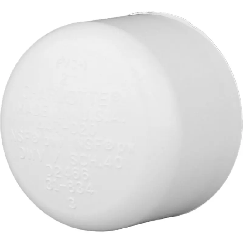 Charlotte Pipe 1-1/2 In. Schedule 40 Pressure Slip PVC Cap