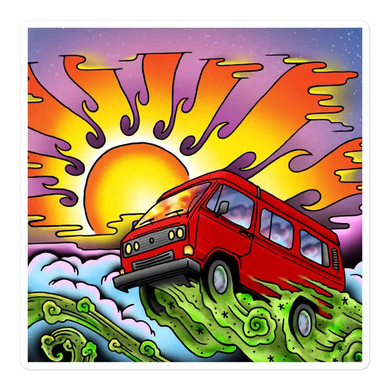 Van & Sun Sticker33