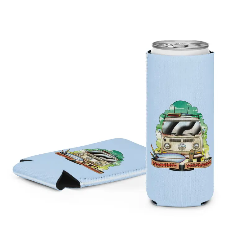 Westy Life Boardriders Bus Face Can CoozieRegular 12 oz