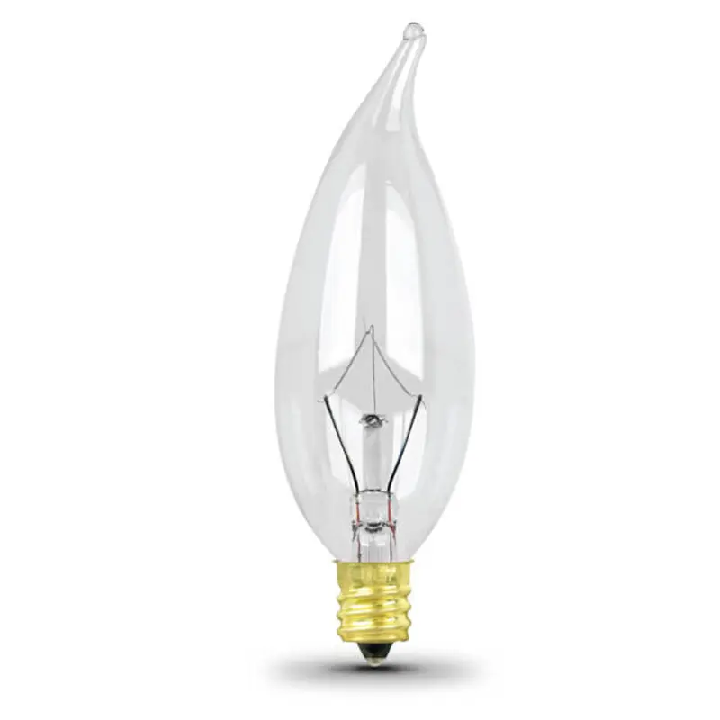 Feit Electric 40-Watt Clear Flame Tip Incandescent Light Bulb40 Watt