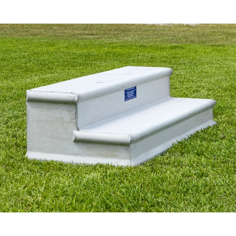 Century Concrete Steps 2 Tread 7 Rise14" x 22" x 48"