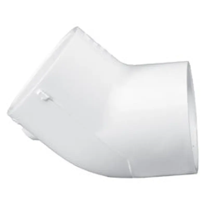 Lasco Fittings PVC 45 Degree Elbow Slip By Slip"
