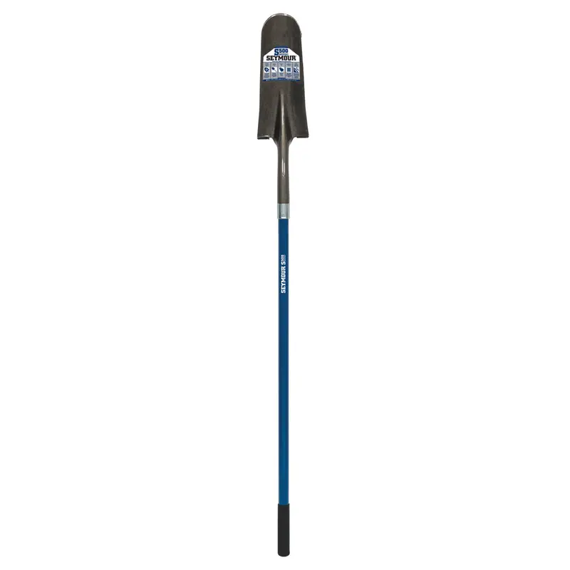Seymour Midwest 14" Drain Spade, 47" Blue Fiberglass Handle47"