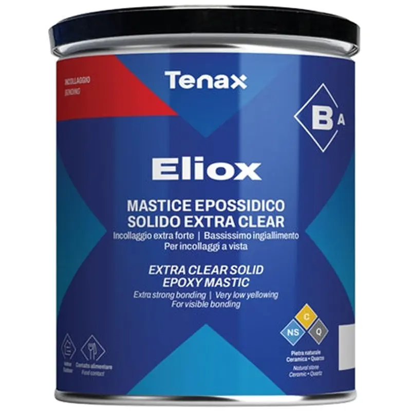 Eliox 12pcs/bx  A B BI-COMPONENT EPOXY GLUE IN EXTRA CLEAR PASTE1.5 kg