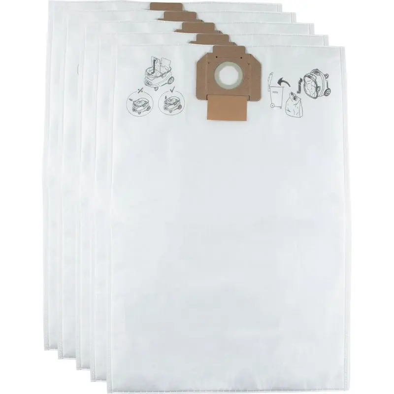 Makita Fleece Filter Bag, 5/pk