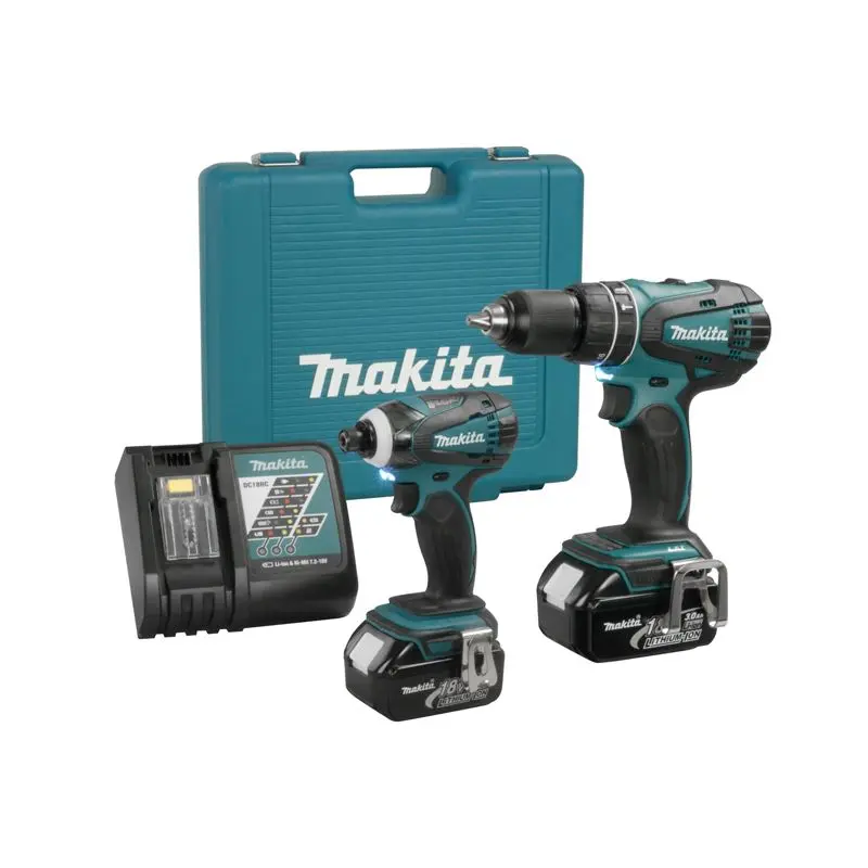 Makita | LXT211, 2 Piece 18V LXT Cordless Combo Kit