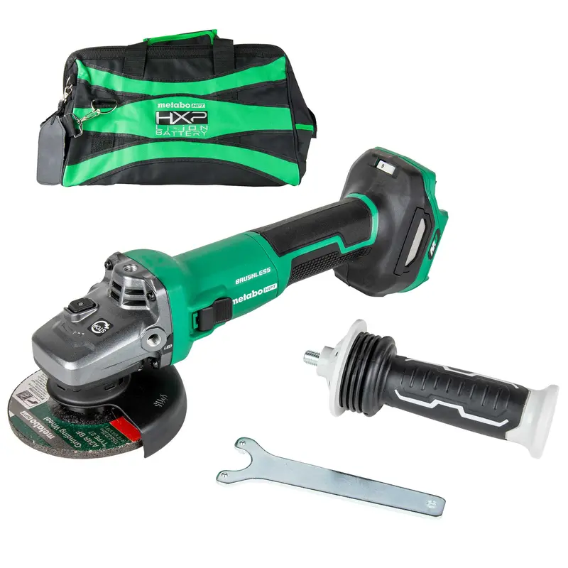metabo HPT G3612DVEQ6M 36V MultiVolt Cordless Brushless 4-1/2" Variable Speed Slide Switch Angle Grinder (Tool Body Only)