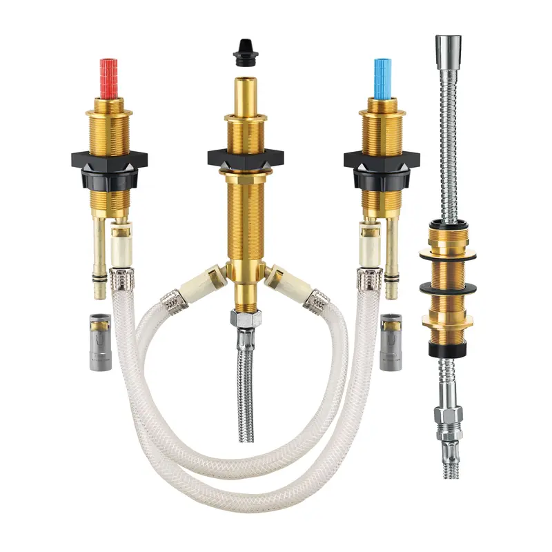 M-Pact Roman tub with diverter adjustable 1/2" crimp ring PEX connectionN/A