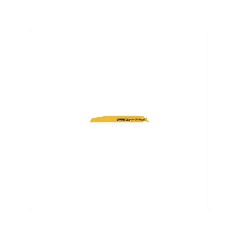 DW4863 9" 6 TPI Demolition Bi-Metal Reciprocating Saw Blade (5 pack)
