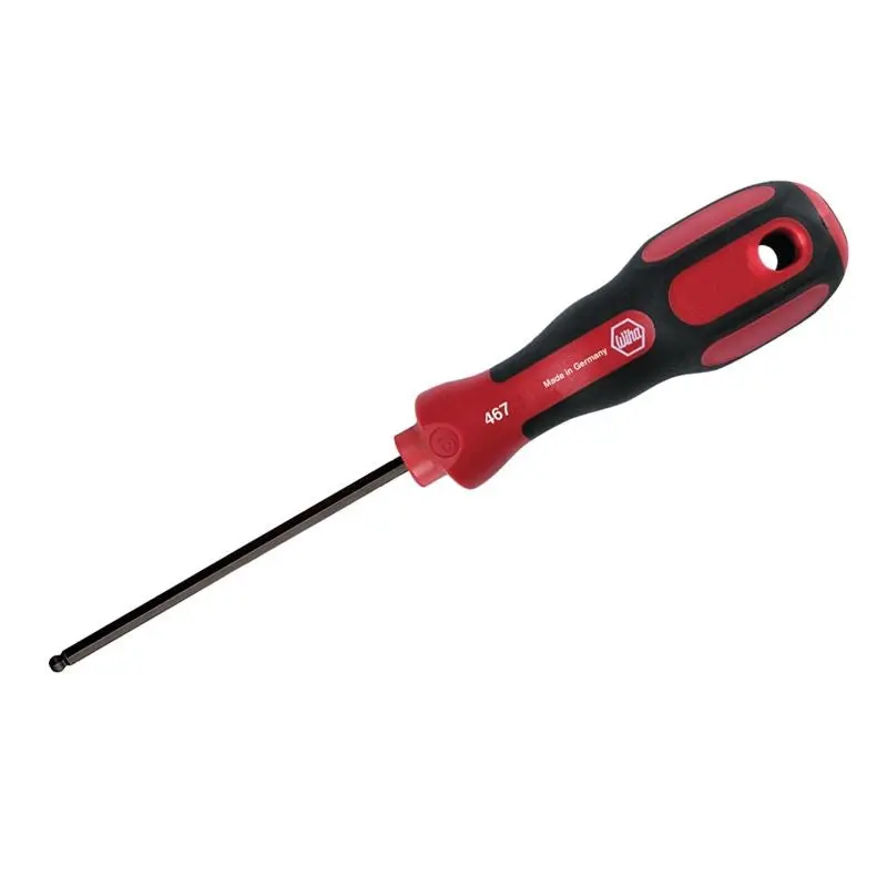 Wiha 3K Ergo Ball End Hex Driver 5.0 x 100mm