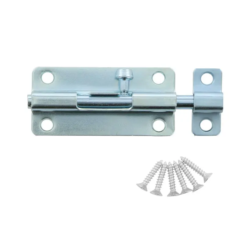 4 in. Zinc Barrel Surface Bolt