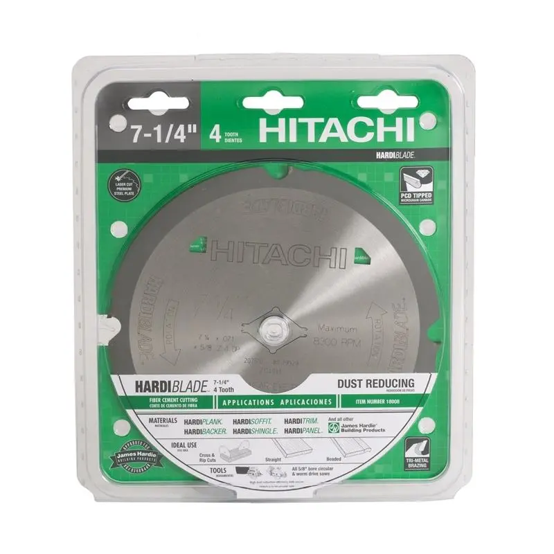 Hitachi | 18008 Hardie Blade 7-1/4" Construction Grade Diamond Tipped Saw Blade